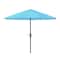 Pure Garden 9-Foot Outdoor Patio Umbrella, Blue 50-101-B - alternate 2